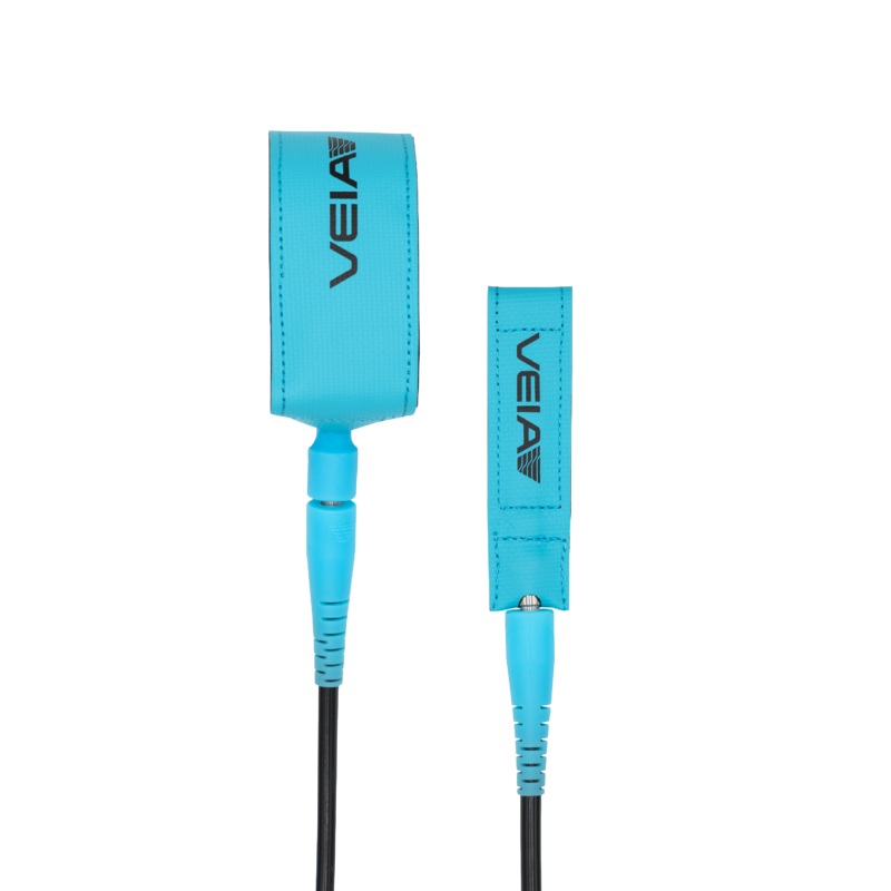 VEIA JJF Pro Leash-Bright Blue/Night-6′ x 7mm