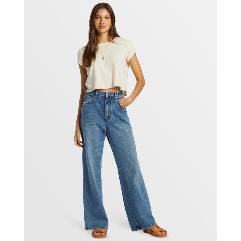Billabong Aaliyah Jeans-Medium Denim