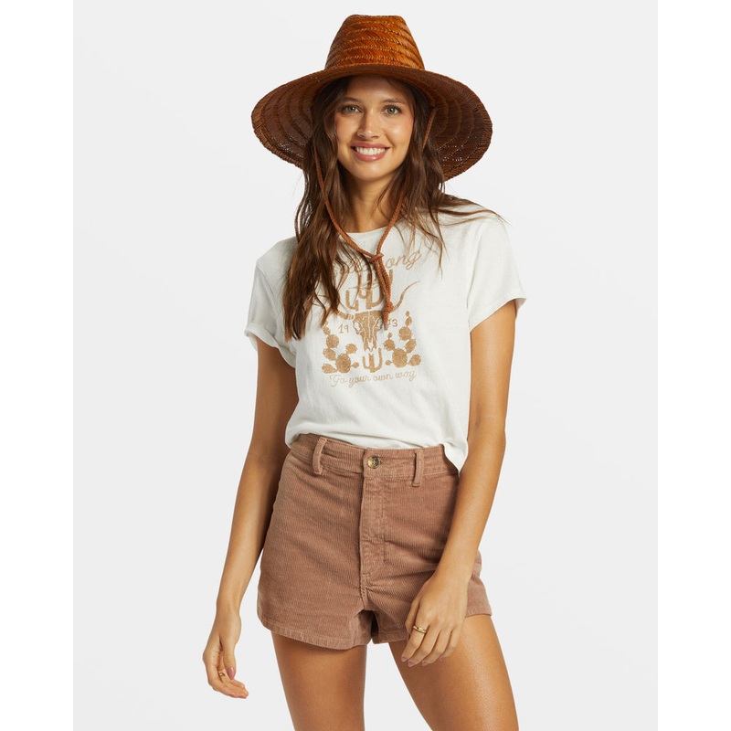 Billabong Free Fall Cord Shorts-Sweet Earth