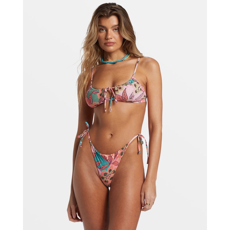 Billabong Visions Of Paradise Tie Tanga Bottom-Multi
