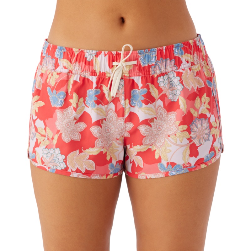 O’Neill Saltwater Essentials Laney Printed 2 Boardshorts-Bittersweet