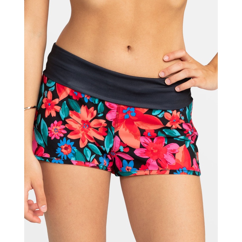 Roxy Endless Summer Printed Boardshorts-Anthracite Floral Fiesta Big