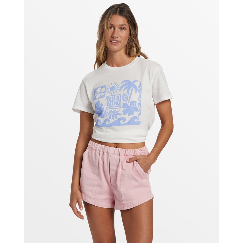 Billabong Adiv Safari Shorts-Ice Pink