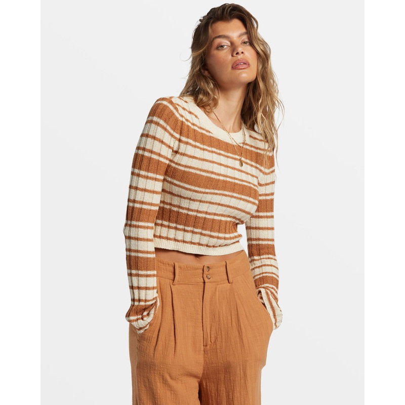 Billabong Clare Sweater-Sandalwood