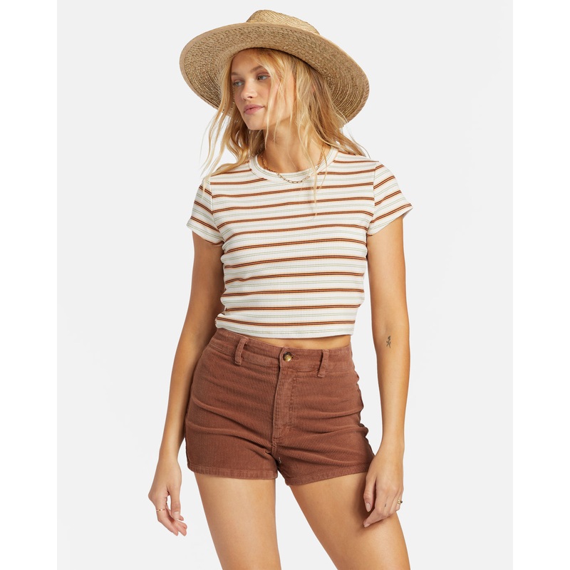 Billabong Free Fall Cord Shorts-Toasted Coconut
