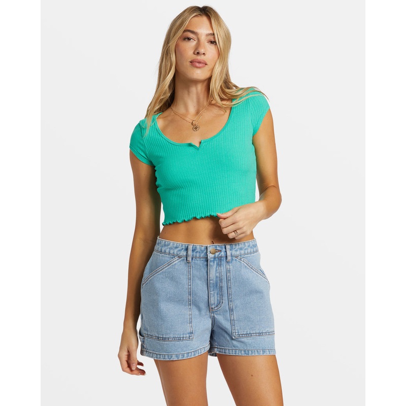 Billabong Notch Tee-Tropical Green