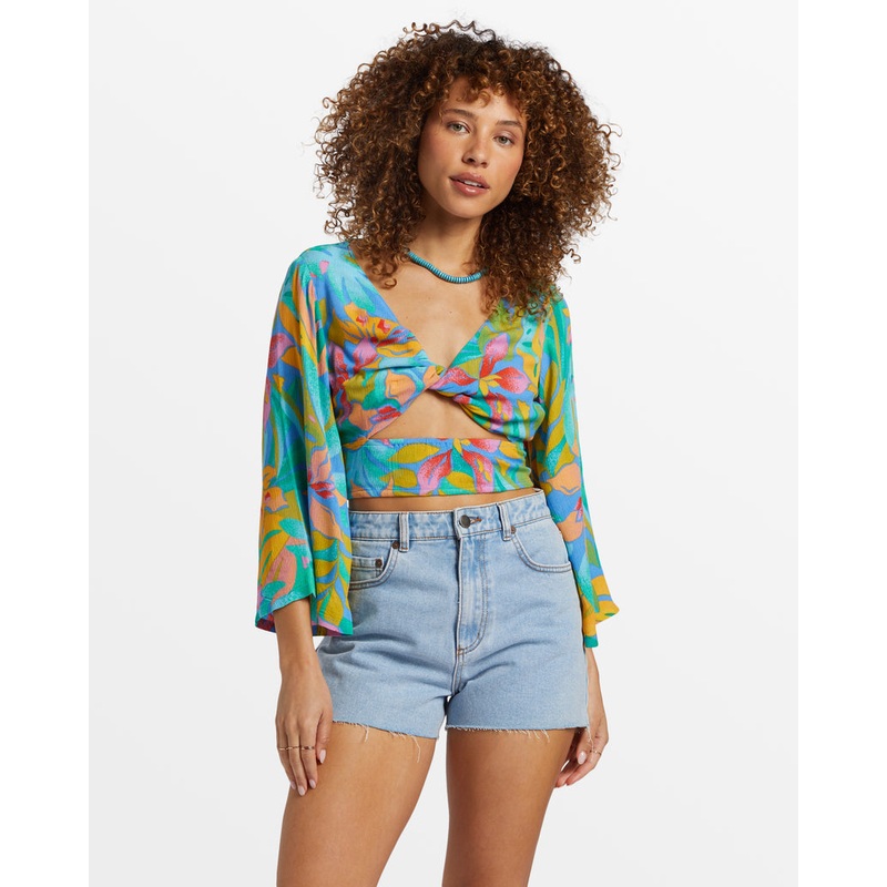 Billabong Summer Heat L/S Shirt-Marina