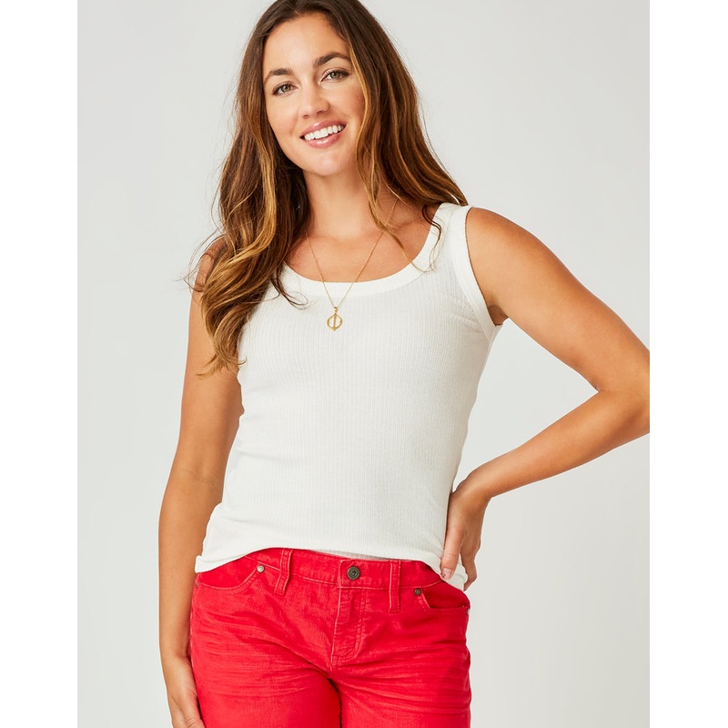 Carve Designs Ever Tank-Cloud Rib