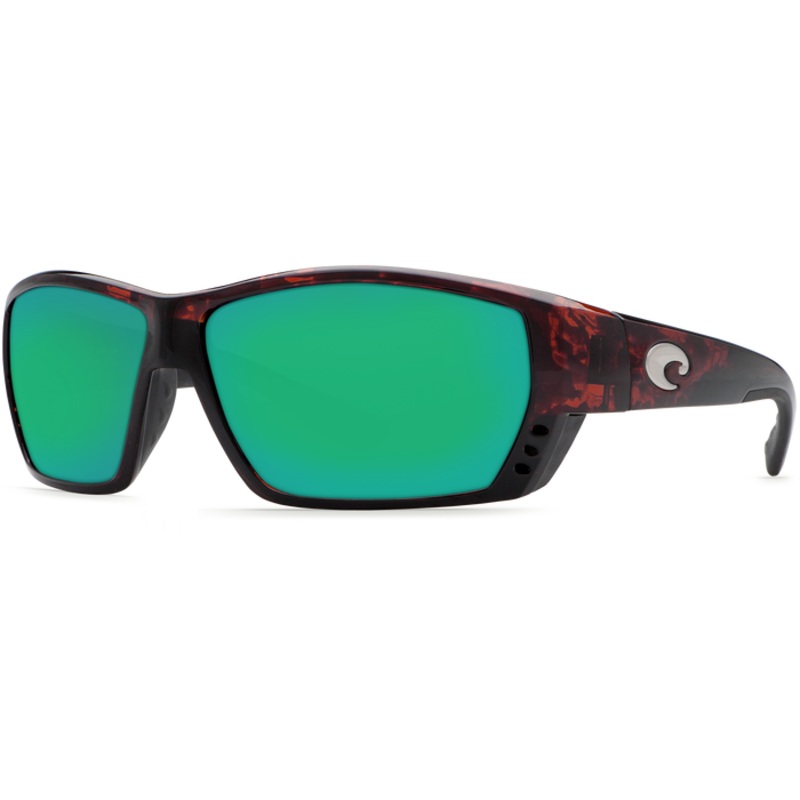 Costa Tuna Alley Sunglasses-Tortoise/Green Mirror 580G