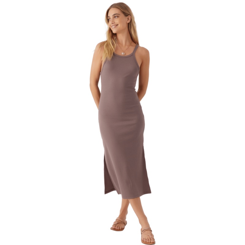 O’Neill Eres Dress-Deep Taupe