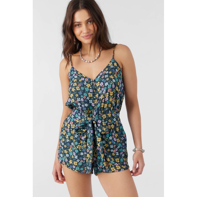 O’Neill Kasen Layla Floral Romper-Multi Clr