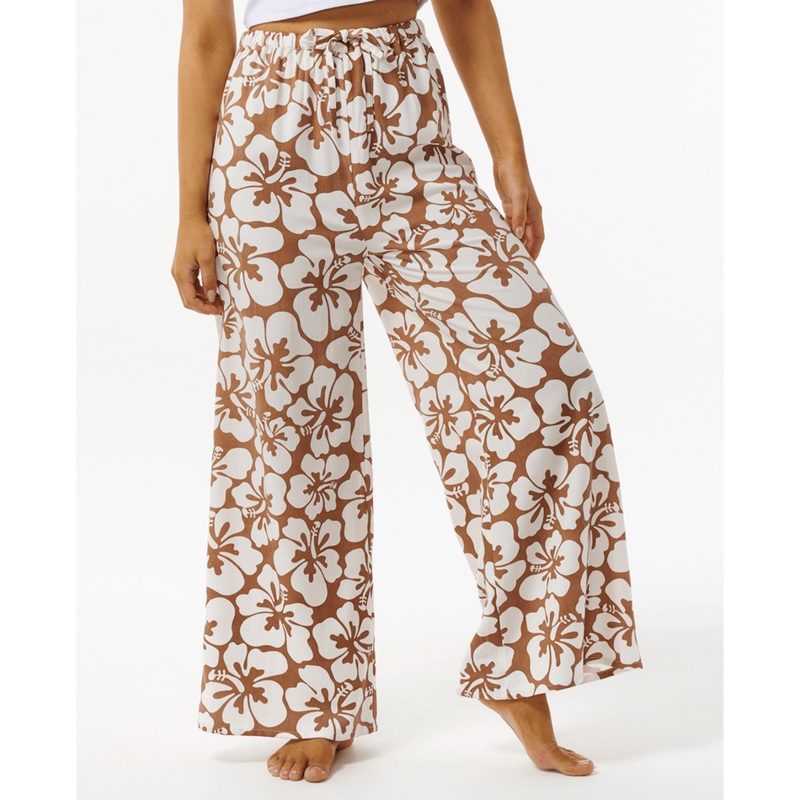 Rip Curl Hibiscus Heat Pants-Brown