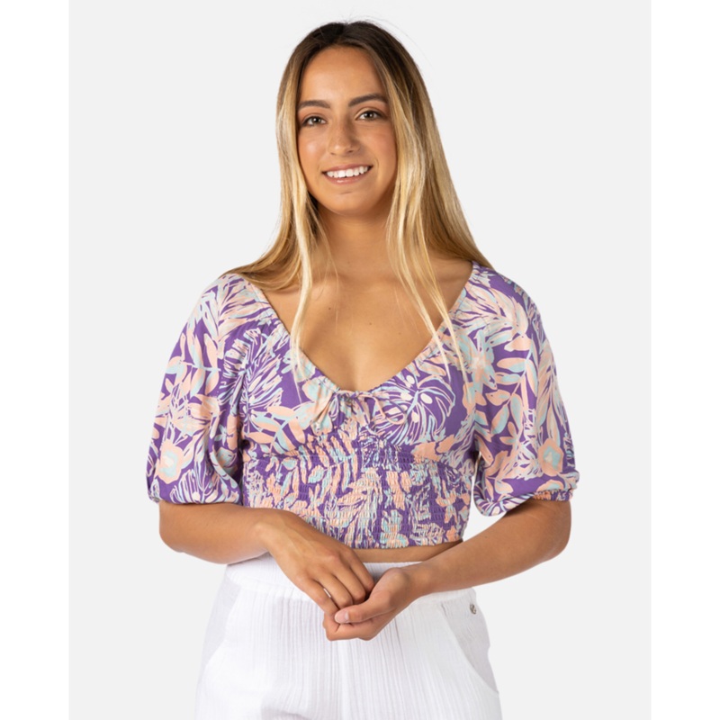 Rip Curl Palm Party Shirt-Purple