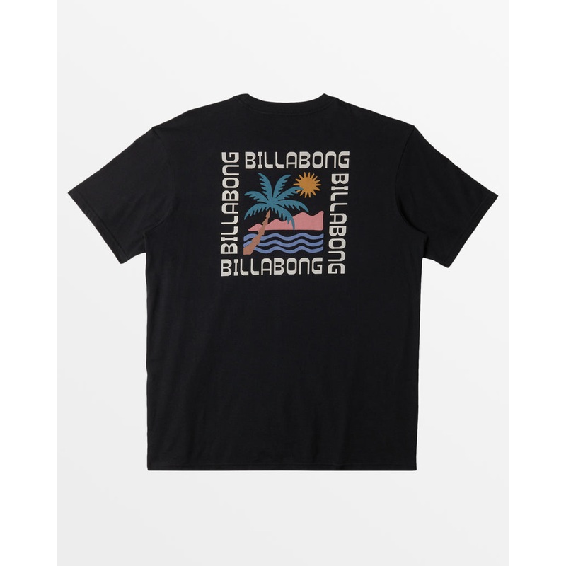 Billabong Youth Troppo Pocket Tee-Black