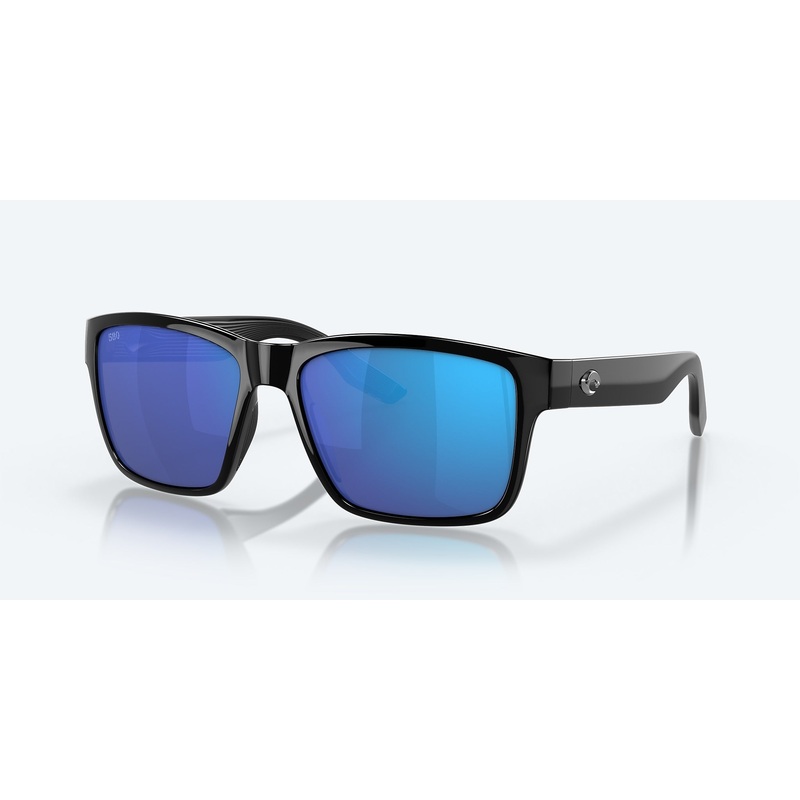 Costa Paunch Sunglasses-Black/Blue Mirror 580G