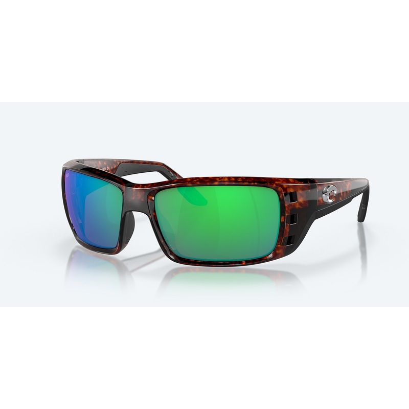 Costa Permit Sunglasses-Tort/Green Mirror 580P