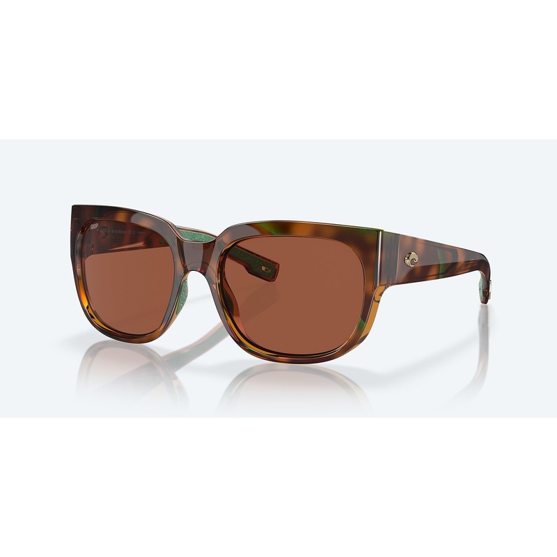 Costa Waterwoman Sunglasses-Shiny Palm Tortoise/Copper 580P