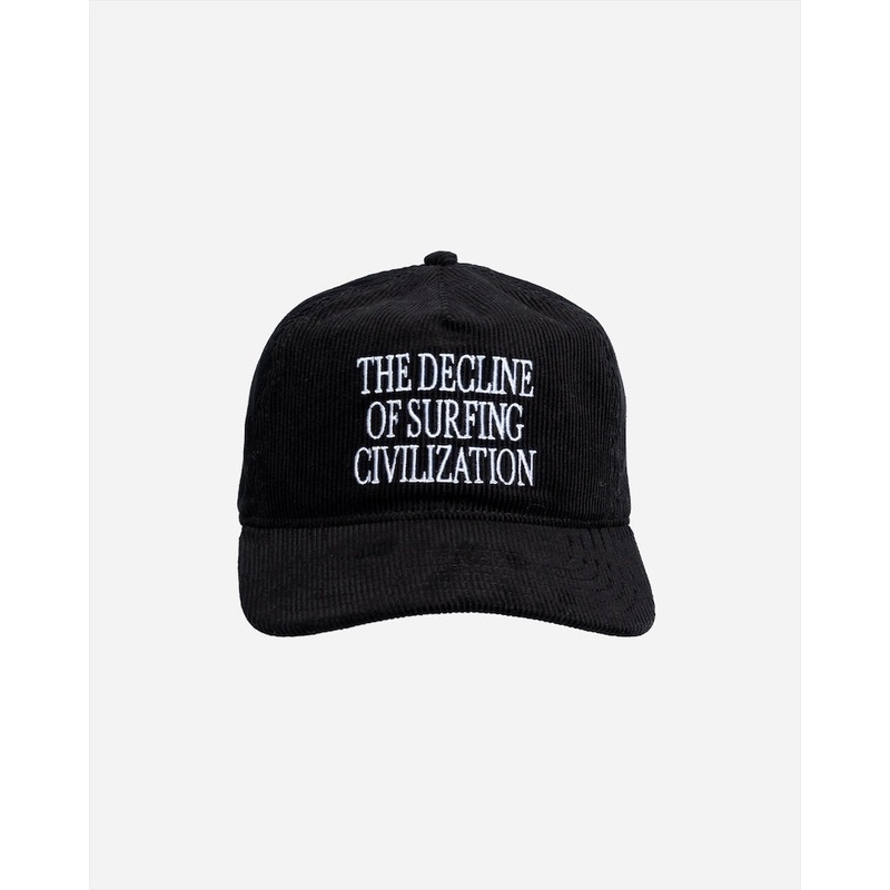 Lost Decline Corduroy Hat-Black