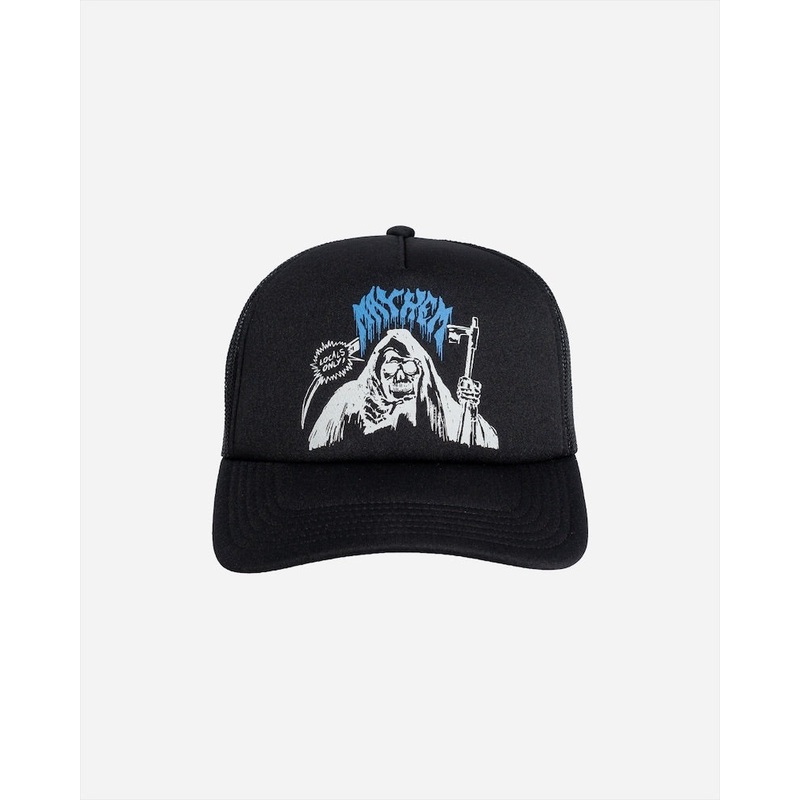 Lost Mayhem Punk Show Trucker Hat-Black