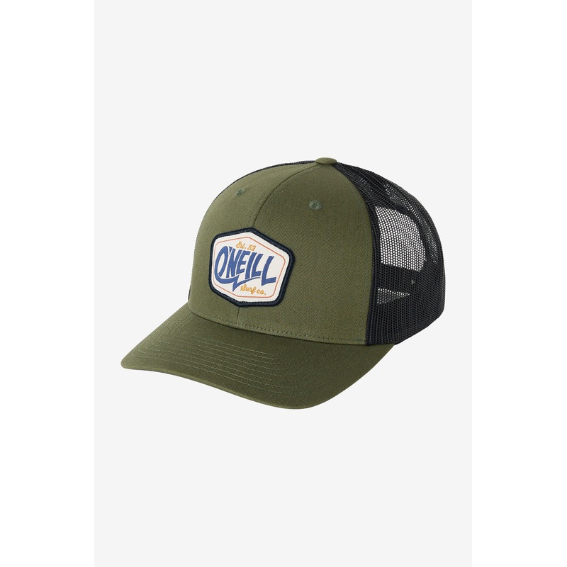 O’Neill Stash Trucker Hat-Drk Olive2