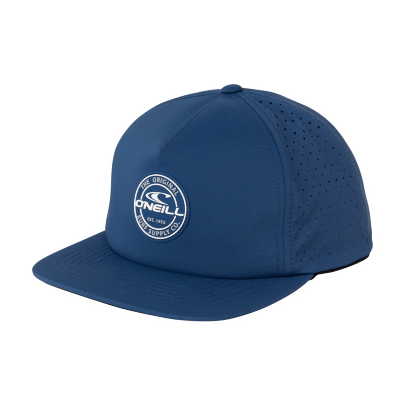 O’Neill Trvlr Navigate Hybrid Snapback Hat-Indigo