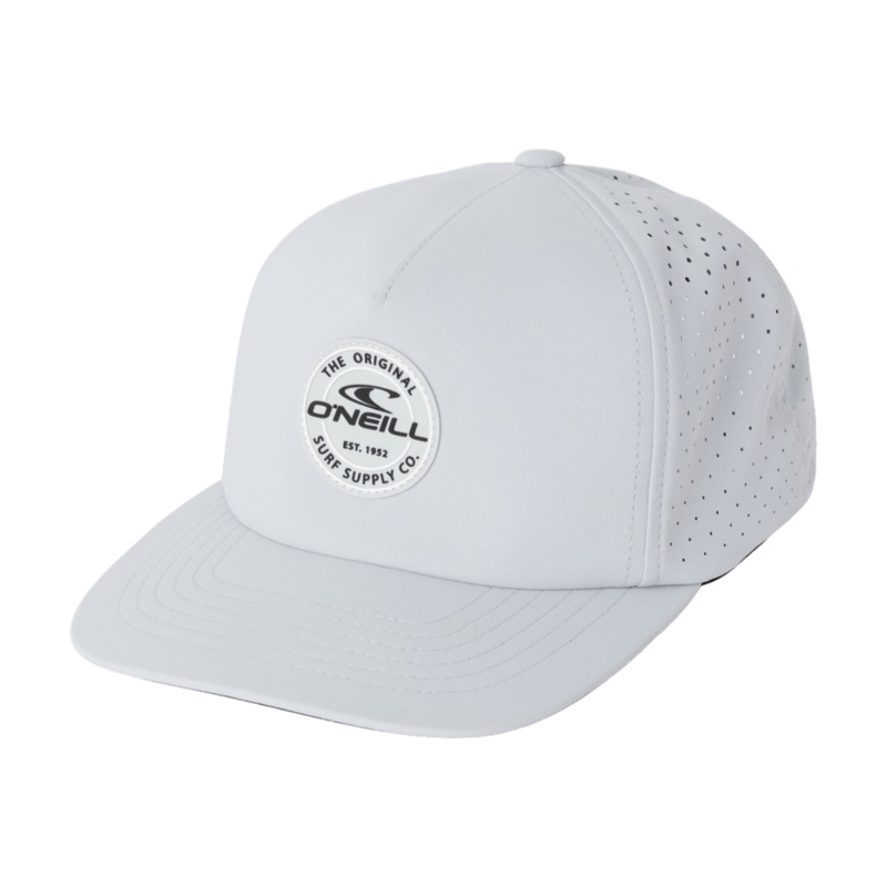 O’Neill Trvlr Navigate Hybrid Snapback Hat-Light Grey