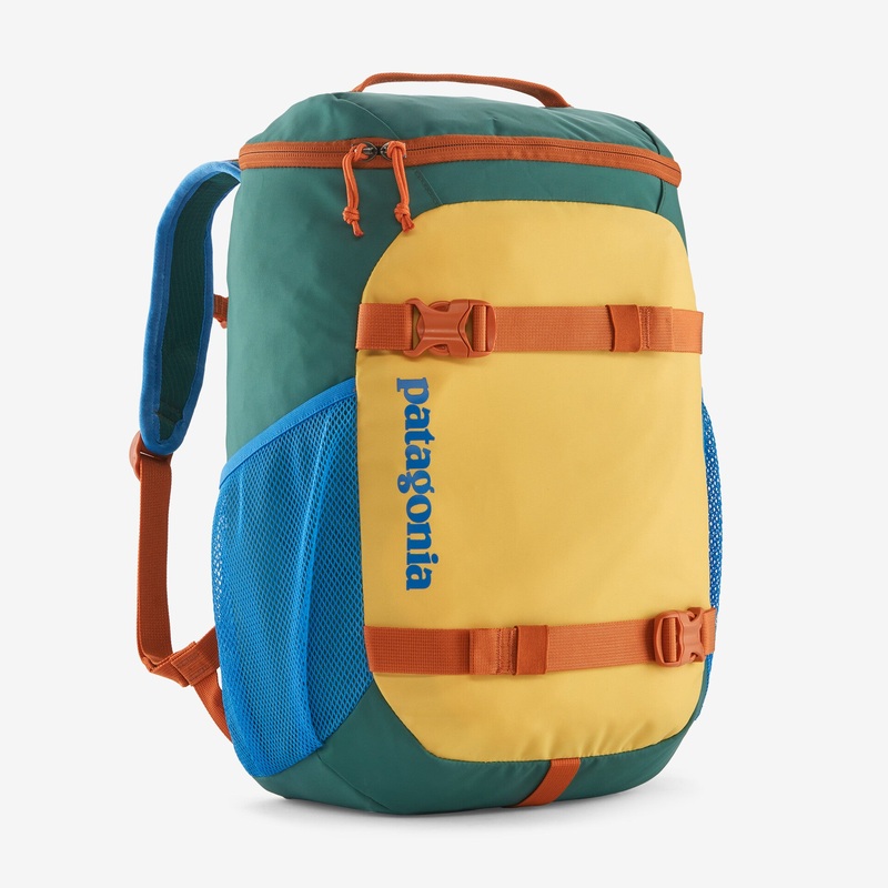 Patagonia K’s Refugito Day 18L Backpack-Patchwork: Conifer Green