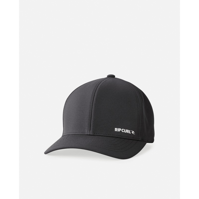 Rip Curl Vaporcool PhaserFlexfit Hat-Black Marle