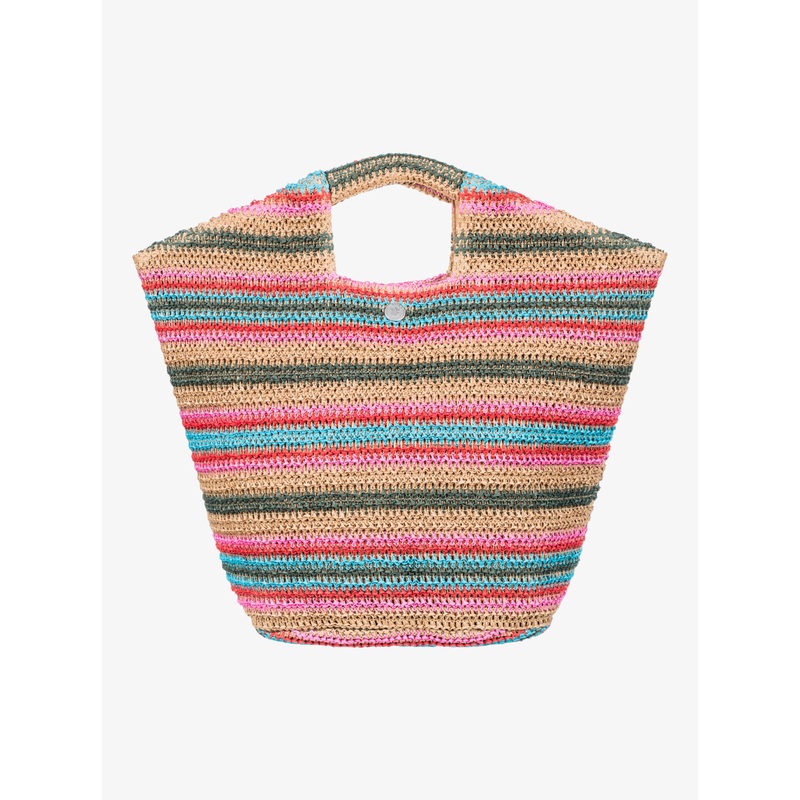 Roxy Coco Pearl Tote Bag-Natural