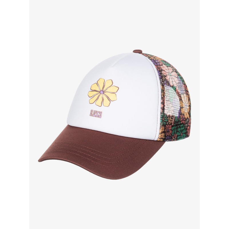 Roxy Donut Spain Hat-Root Beer
