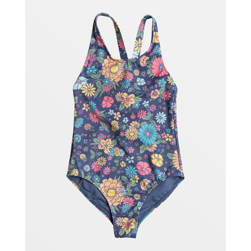 Roxy Girls Baja Baby One Piece-Bijou Blue