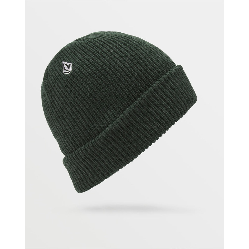 Volcom Full Stone Beanie-Dark Forest