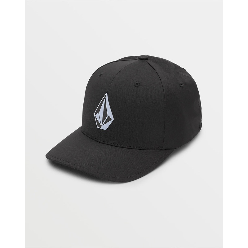 Volcom Stone Tech Flexfit Delta Hat-Black