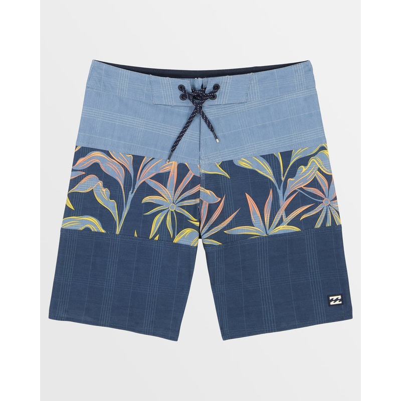 Billabong Boys Tribong Pro Boardshorts-Washed Blue