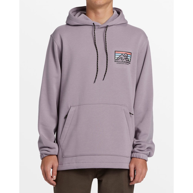 Billabong Compass Pullover Sweatshirt-Purple Ash