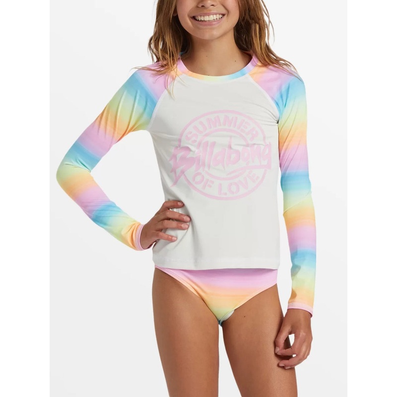 Billabong Girls Vista Dreamin L/S Bikini-Multi