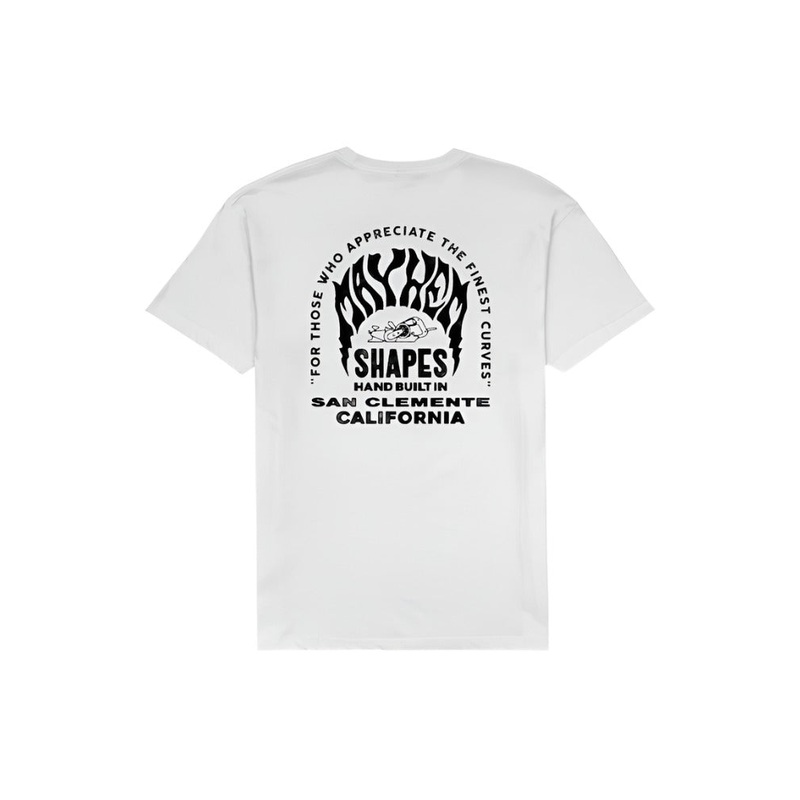 Lost Mayhem Shapes Tee-White