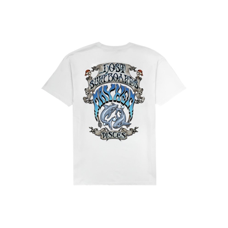 Lost Pisces Tee-White