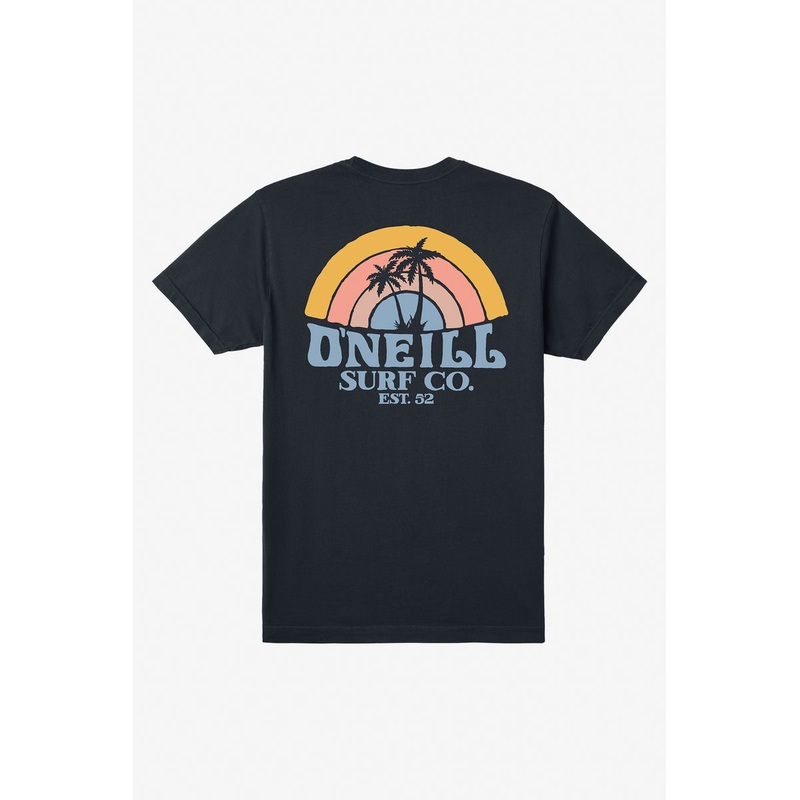 O’Neill Shaved Ice Tee-Dark Charcoal