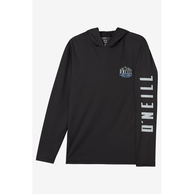 O’Neill Trvlr UPF Hooded L/S Tee-Black