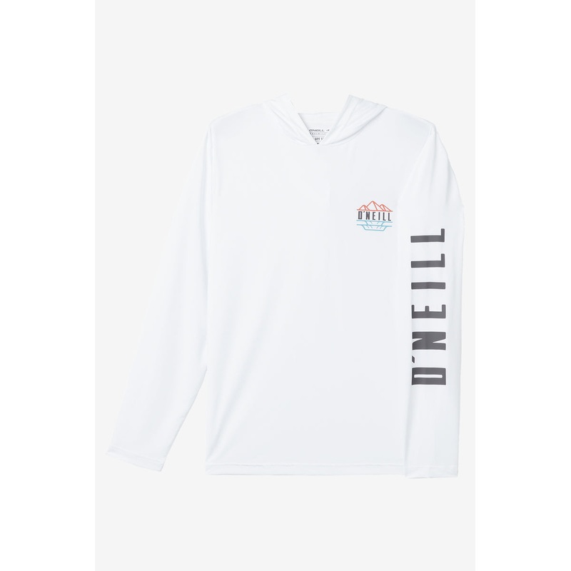 O’Neill Trvlr UPF Hooded L/S Tee-White