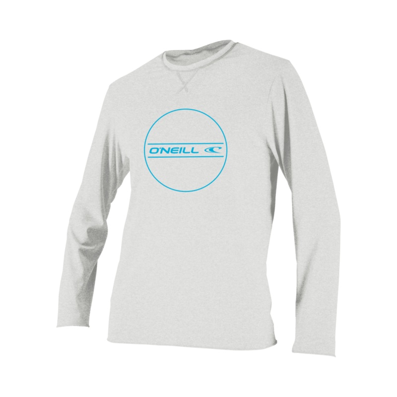 O’Neill Youth Hybrid L/S Sun Shirt-Overcast