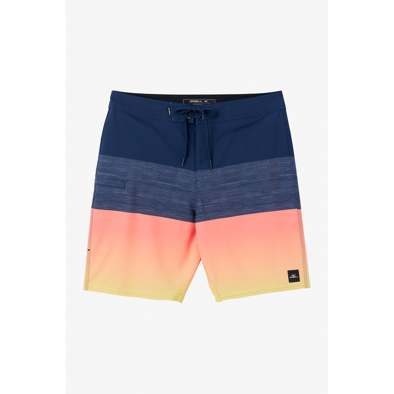 O’Neill Youth Hyperfreak Heat Block 17 Boardshorts-Navy