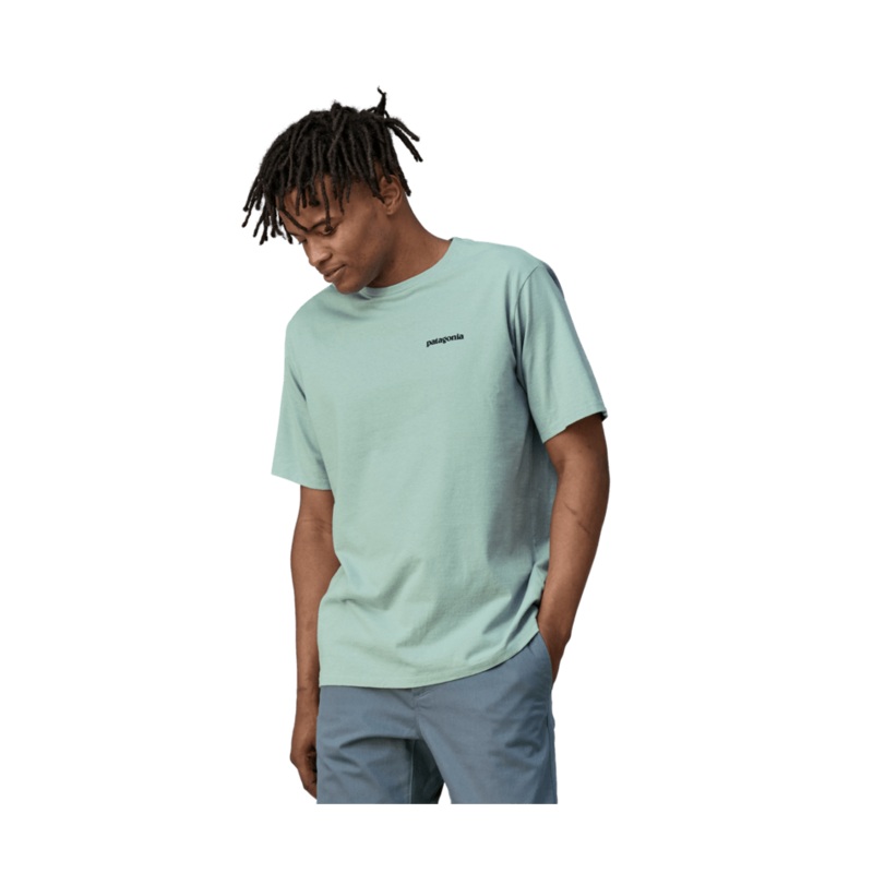 Patagonia P-6 Logo Responsibili-Tee-Wispy Green