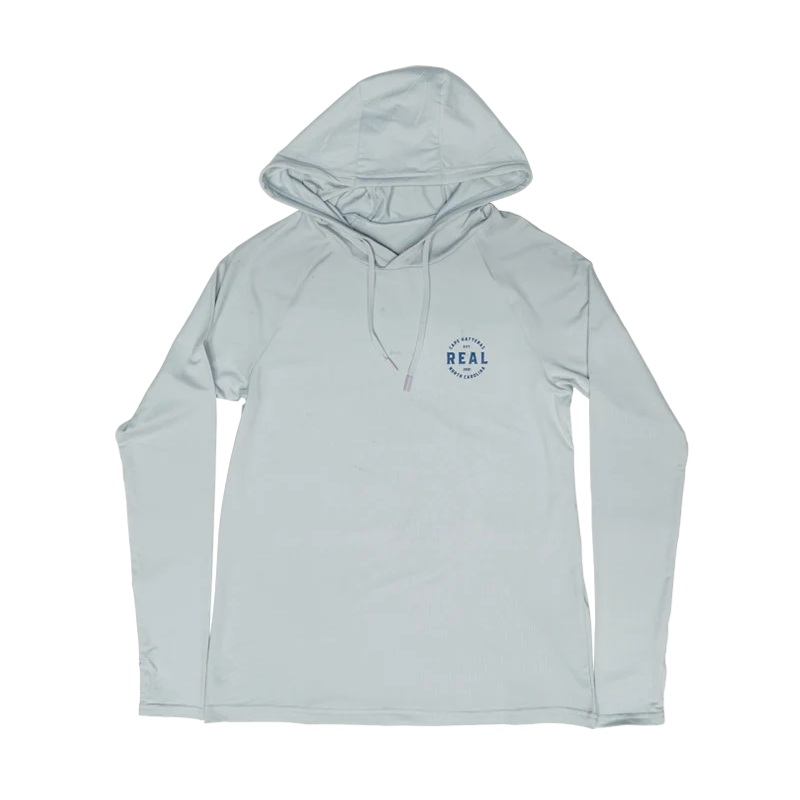 REAL Abaco L/S Tee-Heather Charcoal