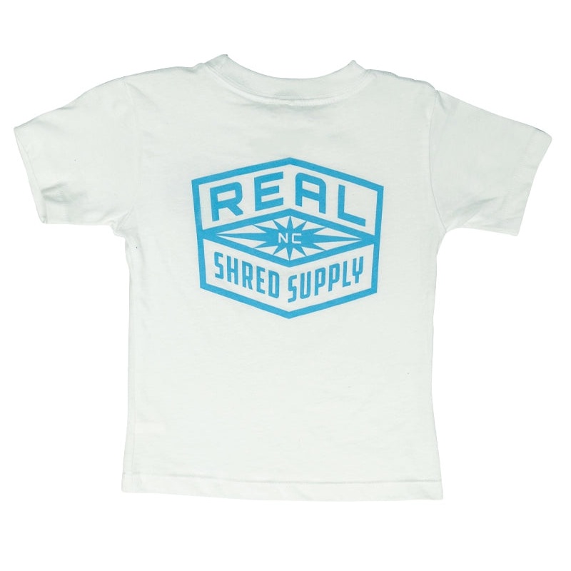 REAL Todder Shred Supply Tee-White