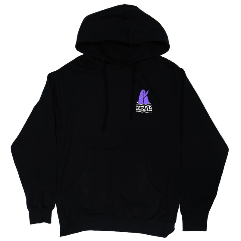 REAL Wave Reaper Sweatshirt-Black