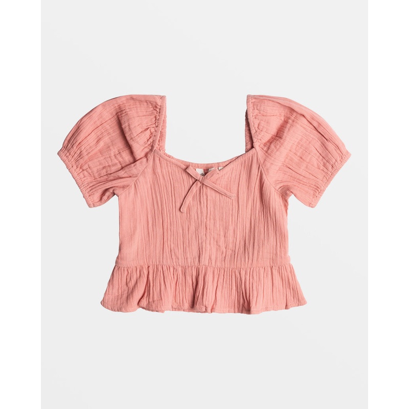 Roxy Girls Angels Like You Shirt-Mauve Glow