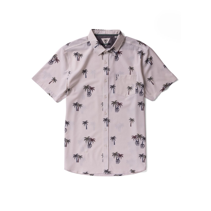 Vissla Calypso Hybrid Eco S/S Shirt-Bone