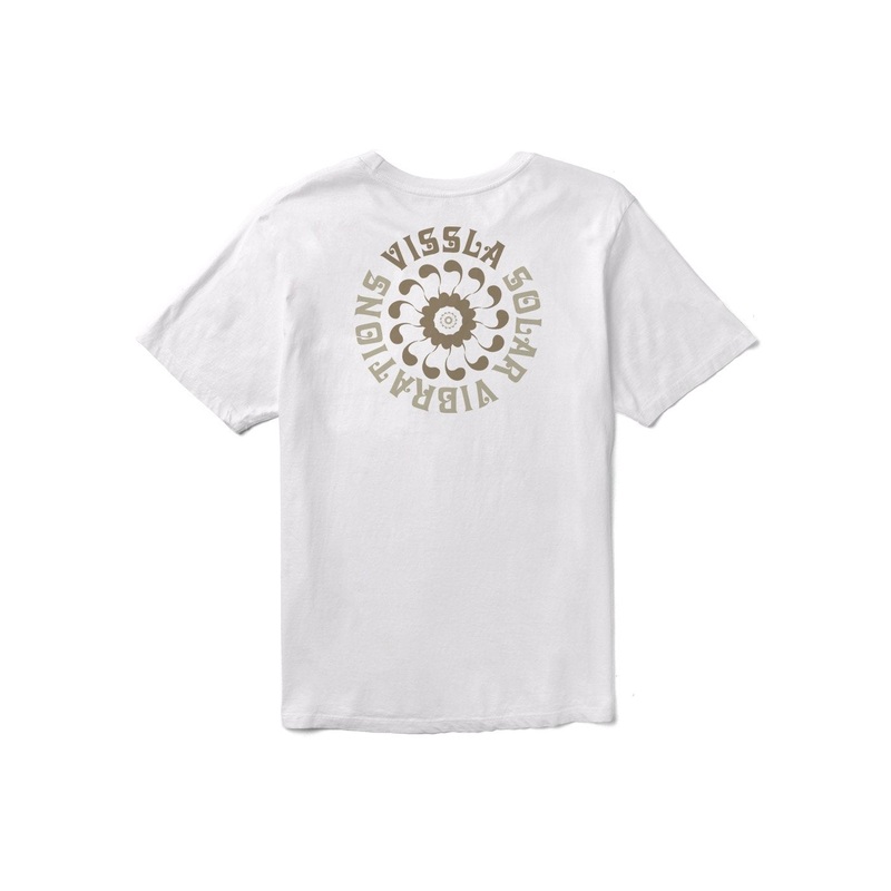 Vissla Solar Spirals Organic Tee-White